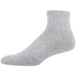 Men's Cotton Ankle (Grey Heather)