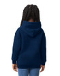 Youth Hooded Sweatshirt (Navy)