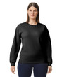 Gildan Softstyle Midweight Fleece Adult Crewneck (Black)