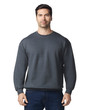 Gildan Softstyle Midweight Fleece Adult Crewneck (Dark Heather)