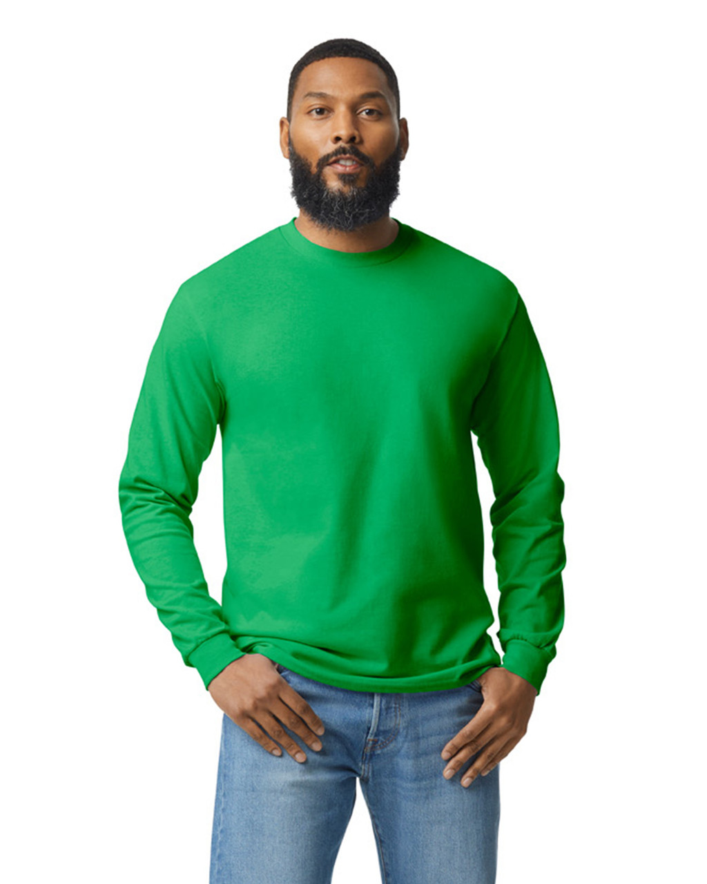 Gildan Men's T-Shirt - Green - L