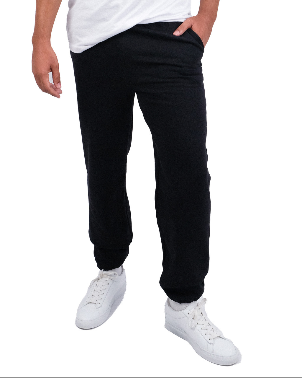 Wholesale Youth Gildan Black Sweatpants - Size Small