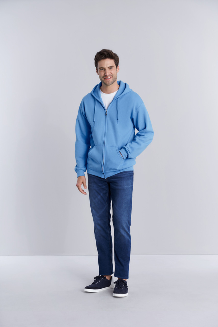 Download Men's Full Zip Hooded Sweatshirt - Gildan