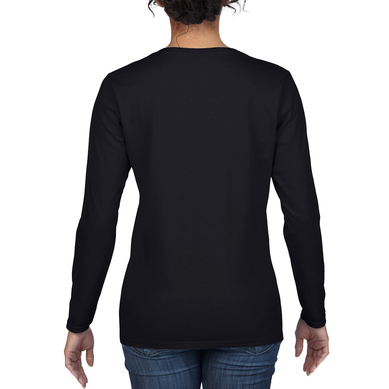 black t shirt long sleeve