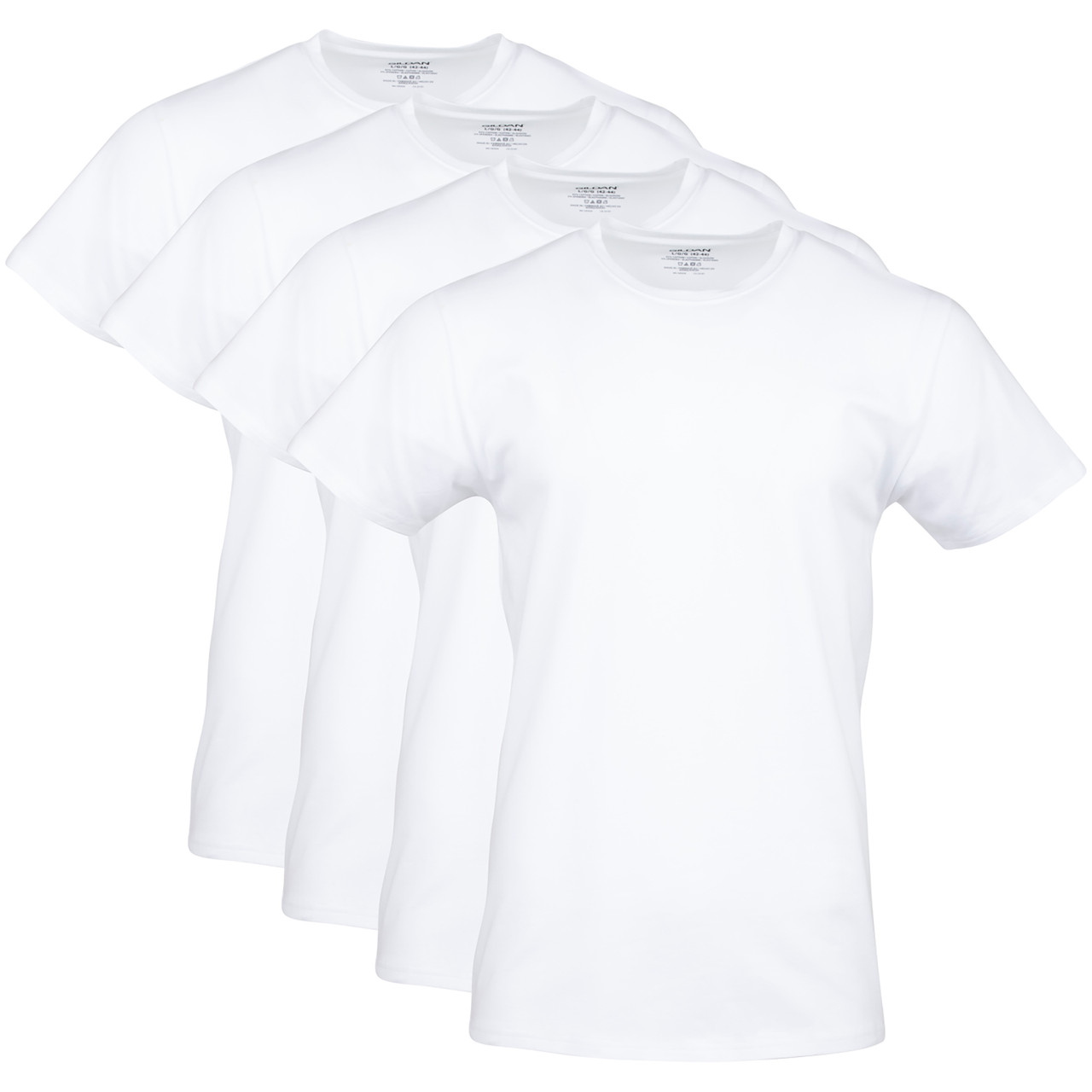 G1100PLW | Men's Platinum Crew T-Shirt (White) | Gildan Retail