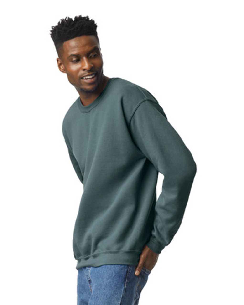 G18000 Heavy Blend Adult Crewneck Sweatshirt Gildan Retail