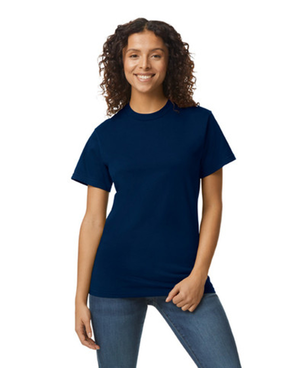 Logo Crew neck T-shirt, Dark Blue