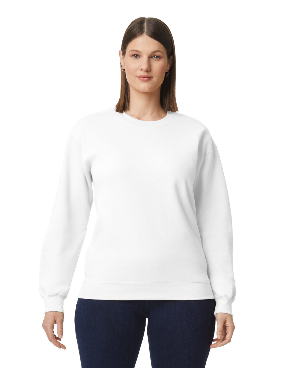 XLサイズ FRAGMENT FORUM White Crewneck GSF000 | Gildan Softstyle Midweight Fleece Adult Crewneck | Gildan
