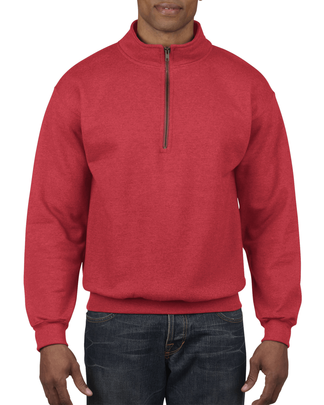 G18800 | Heavy Blend™ Adult Quarter-Zip Cadet Collar Sweatshirt