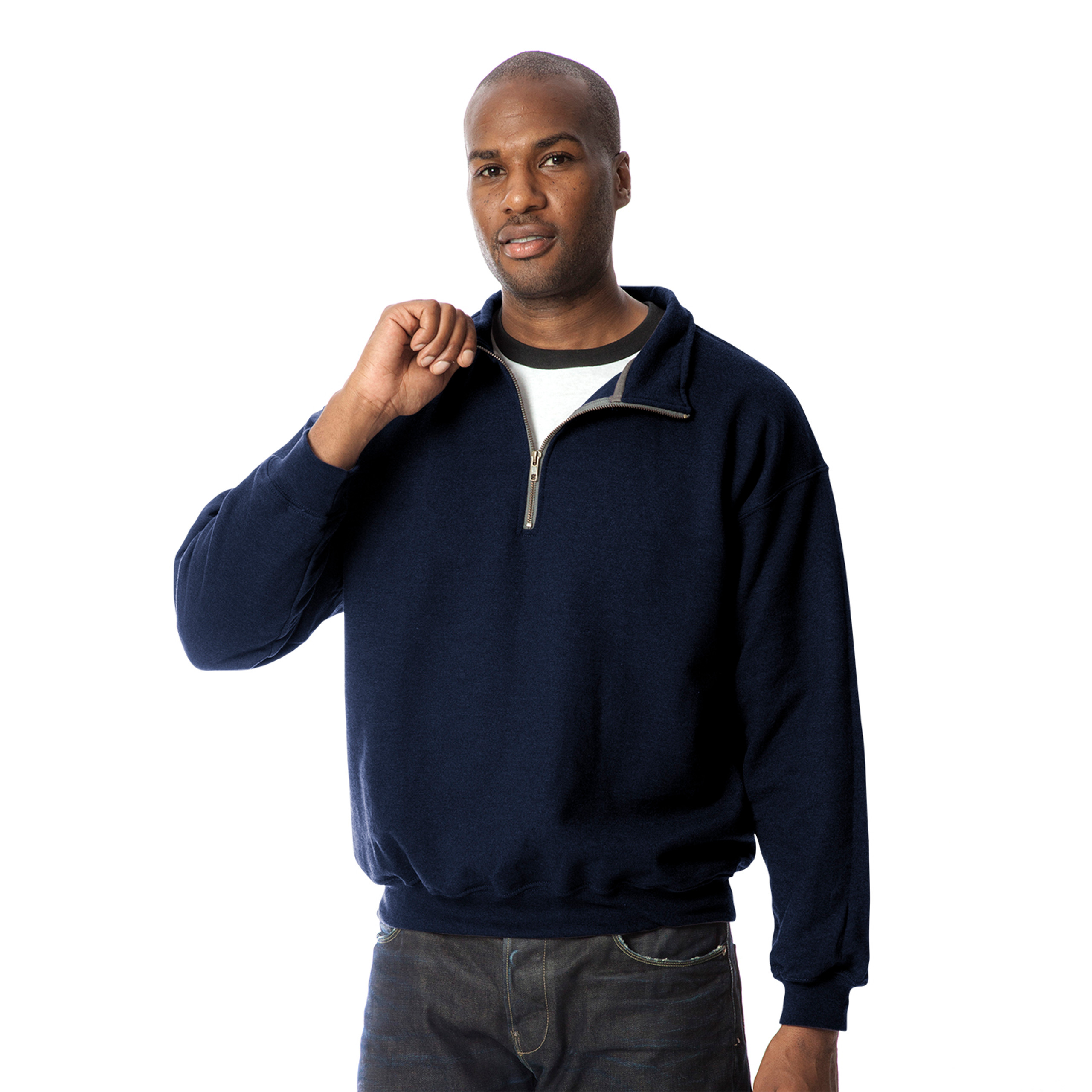Heavy Blend™ Adult Quarter-Zip Cadet Collar Sweatshirt - Gildan