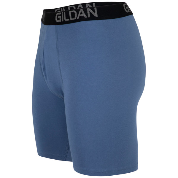 G9592PL Men's Cotton Stretch Long Leg Boxer Brief Gildan Retail