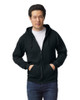 Gildan G18600 Heavy Blend Adult Full Zip Hooded Sweatshirt - Forest Green- 3X