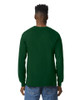 Gildan Ultra Cotton Long Sleeve T-Shirt - 100% Cotton, Heavyweight, Taped Neck & Shoulders (Large, Purple)