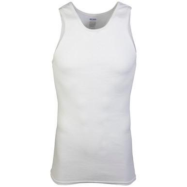 Men/'s vest top Gildan Softstyle® Adult Plain Tank Top T-shirt S M L XL 2XL