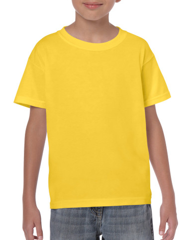 Kids Heavy Cotton T Shirt 2 Pack Gildan