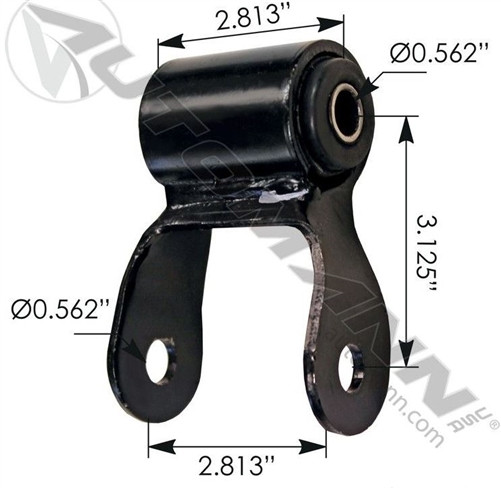 19842001 Jeep Cherokee Rear Leaf Spring Shackle General Spring