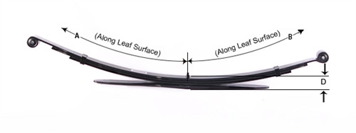 34-1343 Rear Leaf Spring | 1994-2002 Dodge Ram 2500/3500