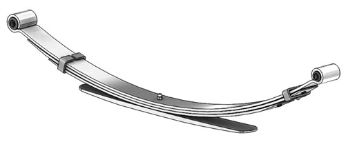 69-255HD Heavy Duty Rear Leaf Spring | 1998-2004 Nissan Frontier 4x4