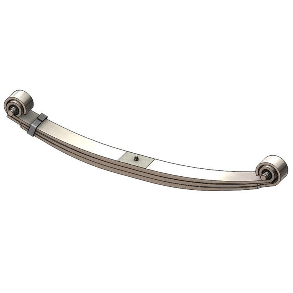 spring様 59-614 Front Leaf Spring for Kenworth and Peterbilt Trucks - 3 Leaf