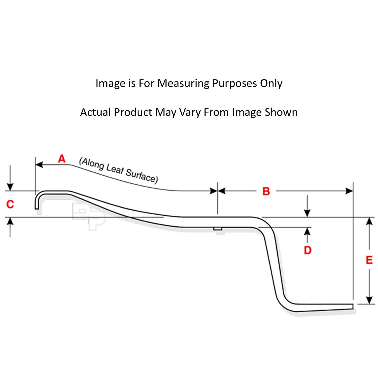 50-363 Hendrickson Z Leaf Spring