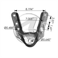 198798 Ford F250 & F350 Front Hanger for Rear Leaf Spring