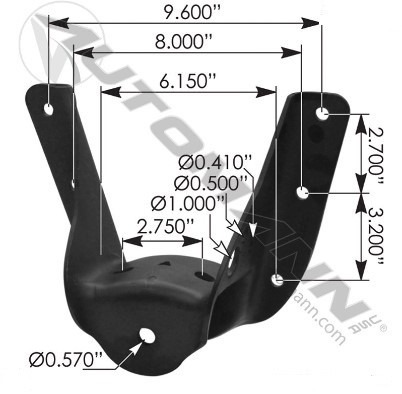 GMC/Chevy Front of Rear Leaf Spring Hanger General Spring