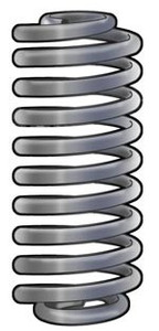 Heavy Duty Coil Springs for 71-93 D300/350 with 3800 & 4000 lbs front GAWR, 79-00 B300/350, 78 B300 with 8200 & 9000 lbs GVW, 79-81 CB300/400 & MB300/400 - 2225 rate per coil Heavy Duty Coil Springs for 71-93 D300/350 with 3800 & 4000 lbs front GAWR, 79-00 B300/350, 78 B300 with 8200 & 9000 lbs GVW, 79-81 CB300/400 & MB300/400 - 2225 rate per coil