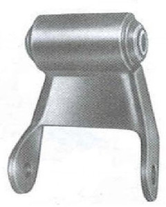 1997 - 2011 Dodge Dakota / 1998 - 2003 Dodge Van rear shackle with 2-1/2" wide leaf springs 1997 - 2011 Dodge Dakota / 1998 - 2003 Dodge Van rear shackle with 2-1/2" wide leaf springs