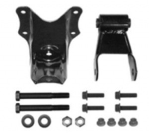 Hanger / Shackle Kit for 1980 - 1996 F150 4x4 / 1978 - 1996 Bronco / 1980 - 1997 F250 & F350 with Single Rear Wheel Hanger / Shackle Kit for 1980 - 1996 F150 4x4 / 1978 - 1996 Bronco / 1980 - 1997 F250 & F350 with Single Rear Wheel