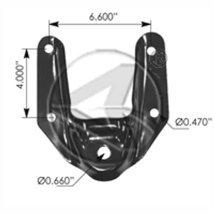 1998 - 2008 Ford Ranger rear leaf spring front hanger 1998 - 2008 Ford Ranger rear leaf spring front hanger