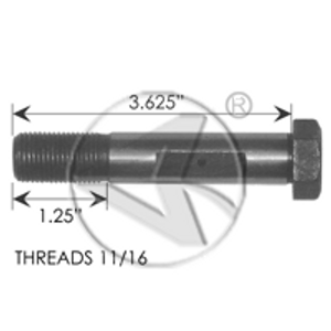 GM Spring Bolt 11/16 - 16 x 3 5/8