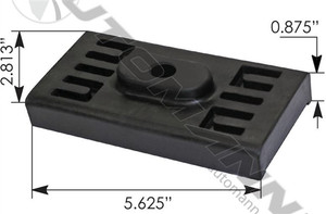 Ford Granada / Mercury Monarch Leaf Spring Insulator Pad