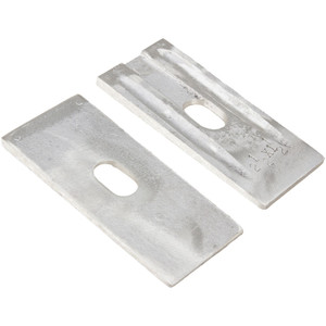 2-1/2" Wide by 1-1/2 degrees Leaf Spring Axle Shim