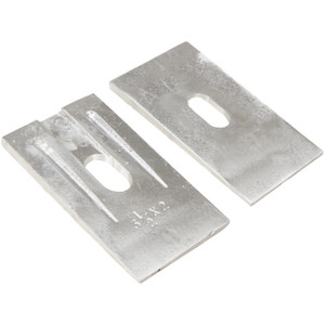 3-1/2" Wide by 2 degrees Leaf Spring Axle Shim 3-1/2" Wide by 2 degrees Leaf Spring Axle Shim