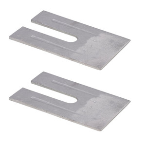 4" Wide by 1 degrees Leaf Spring Axle Shim 4" Wide by 1 degrees Leaf Spring Axle Shim
