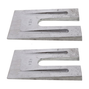 4" Wide by 4 degrees Leaf Spring Axle Shim 4" Wide by 4 degrees Leaf Spring Axle Shim