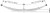 1989-1991 Suburban rear leaf spring 22-817 Schematic 1989-1991 Suburban rear leaf spring 22-817 Schematic