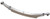 1973 - 1993 Dodge Pickup Rear Leaf Spring 34-153 Drawing