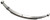1980 - 1996 Ford F150 4x4 Rear Leaf Spring 43-707 Drawing 1980 - 1996 Ford F150 4x4 Rear Leaf Spring 43-707 Drawing