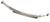 1980 - 1996 Ford F150 2WD Rear Leaf Spring 43-711 Drawing 1980 - 1996 Ford F150 2WD Rear Leaf Spring 43-711 Drawing
