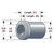 HB394 Harris Rubber Leaf Spring Bushing - Diagram