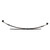 2001 - 2004 Toyota Tacoma 2 Wheel Drive Driver Side Leaf Spring 90-269 Side View