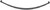 1957 Chevrolet Bel Air Rear Leaf spring 21-199 Side View 1957 Chevrolet Bel Air Rear Leaf spring 21-199 Side View