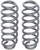 dodge caravan handicap coil springs, pair dodge caravan handicap coil springs, pair