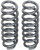 19-23 Ram 1500 Extra Heavy Duty Coil Springs, Front, Pair 19-23 Ram 1500 Extra Heavy Duty Coil Springs, Front, Pair