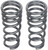 1994 - 2013 Dodge Ram 2500 4x4 Front Heavy Duty Leveling Coil Springs 1994 - 2013 Dodge Ram 2500 4x4 Front Heavy Duty Leveling Coil Springs