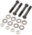 5/8 x 4-1/2 Bolts with nuts and washers - 4 Pack