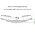 TRA-3209 Neway RTS Trailer Leaf Spring - 14 Leaf, 11000 lbs capacity Diagram