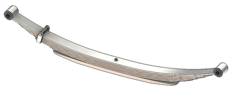 1970 - 1997 Dodge 1 Ton Van, CB300, CB400, MB300, MB400 72-81 rear leaf spring, 7 leaf, 3250 lb capacity