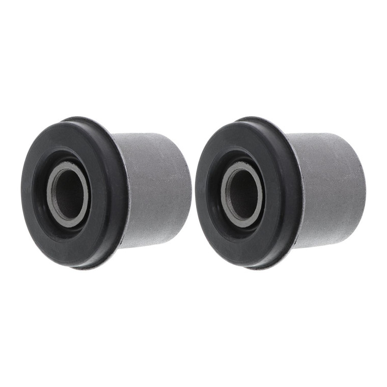 RB186 Flanged Metal Encased Rubber Leaf Spring Bushing - 2 Count